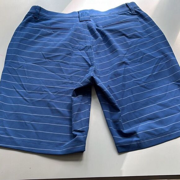 FootJoy FJ Blue Striped Stretch Shorts 34x7 - Picture 4 of 15